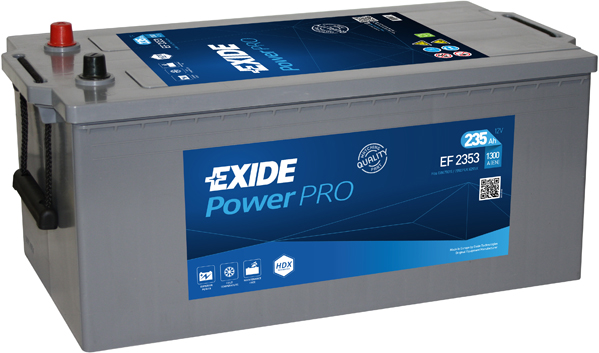 EXIDE Akkumulátor, tgk EF2353